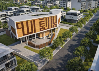 Habitação unifamiliar — estudo de fachada