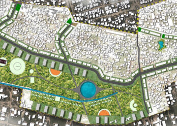 Plano de estrutura urbana — pormenor