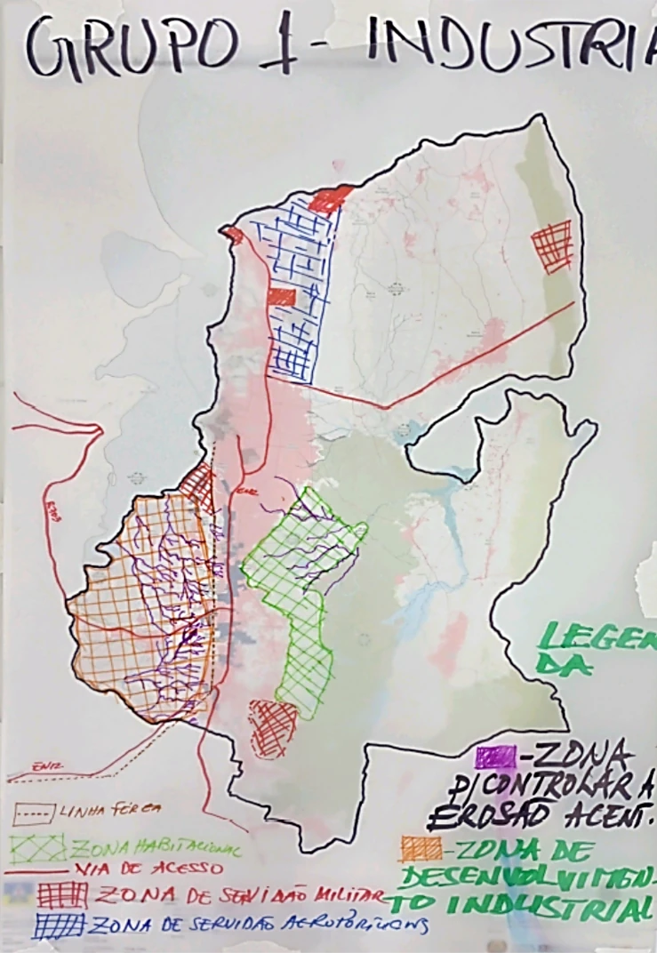 Levantamento participativo de uso do solo