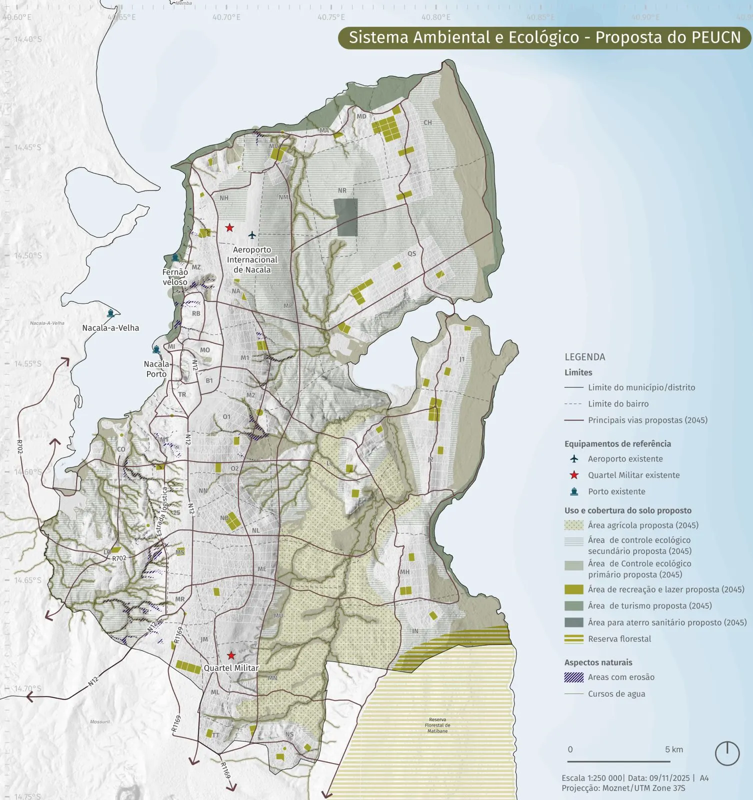 Sistema Ambiental e Ecológico – Proposta do PEUCN